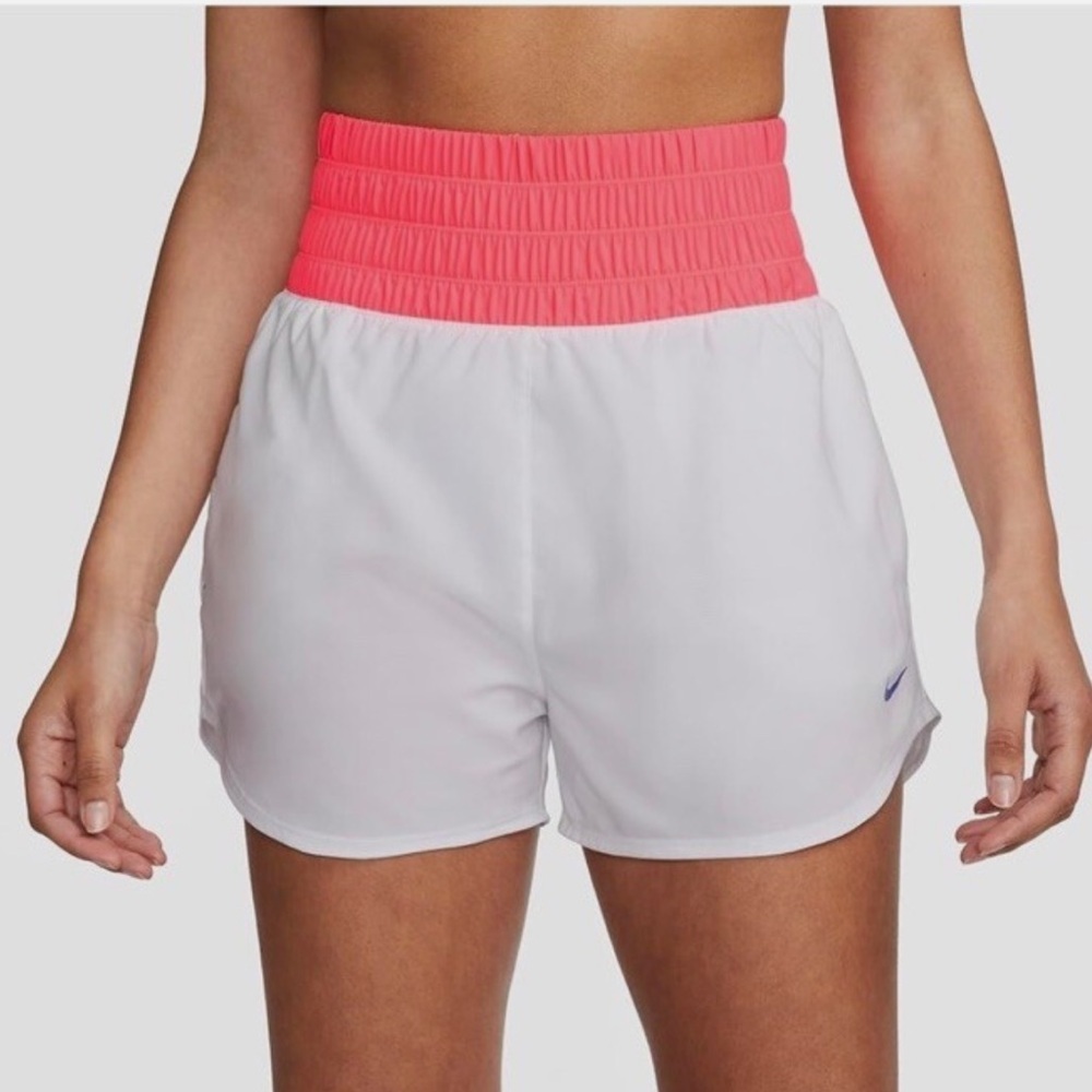 Nike Women's One Dri-FIT Ultra High-Waisted 3" Brief-Lined Shorts